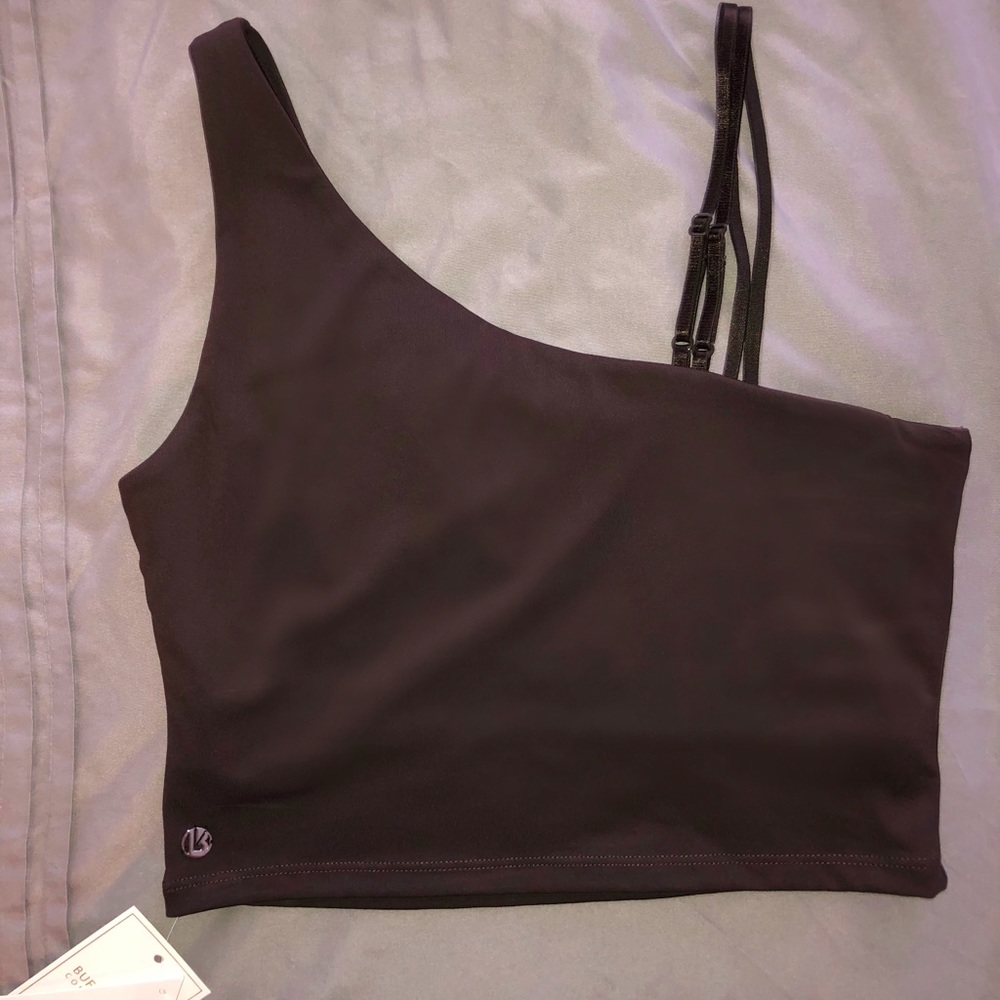 Buffbunny crop top with built in bra size S